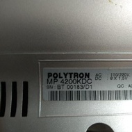 BEKAS! RADIO COMPO POLYTRON MP 4200KDC ORIGINAL ASLI