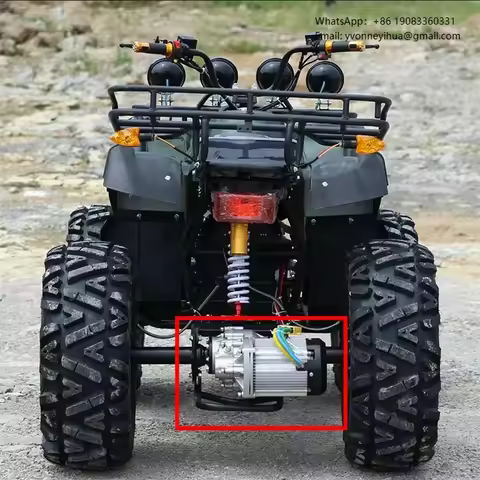 High Speed Motor Brushless Differential Motor 48V60V72V 500W800W1800W2200W Brushless Electric Tricyc