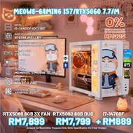 # DOTATECH MEOWS-GAMING i57/RTX5060 7.7/M CUSTOM PC GAMING PACKAGE i5-14400F / i7-14700F + GPU Optio