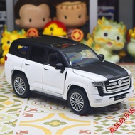 Toyota LC300 Land Cruiser SUV Alloy Car Model Color Block Decoration Toy for Collectors Off-Road Veh