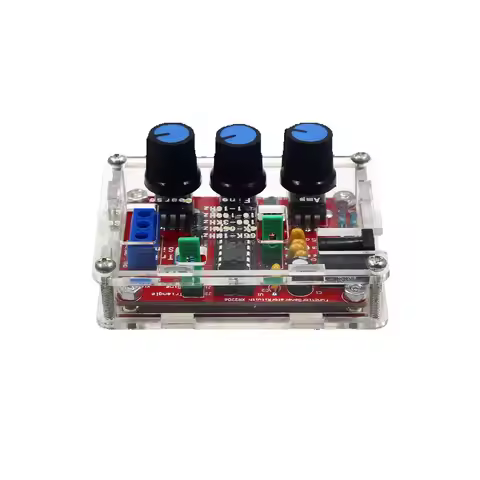 XR2206 Function Signal Generator DIY Kit Sine Triangle Square Wave 1HZ-1MHZ DDS With Manual