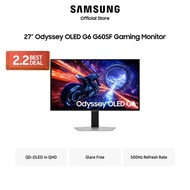 Samsung 27" Odyssey OLED G6 G60SF QHD 500hz Gaming Monitor / LS27FG602SEXXS