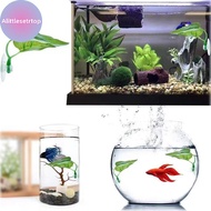 Alittlesetrtop Artificial Aquatic Plant Aquarium Landscaping, Artificial Betta Fish Leaves, Resting 