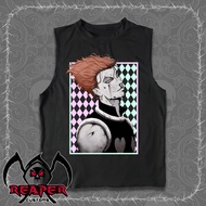 Hisoka Muscle Shirt | Hisoka Muscle Tee, Hunter x Hunter Muscle Shirt, Spider (SMALL - PLUS SIZE)
