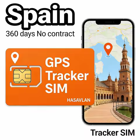 4G tracker SIM card Spain – tri-size GSM GPRS LTE Cat1 M2M IoT no contract 360MB/360 days for C09 TK