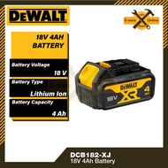 Dewalt Bateri 18V XR 4Ah Battery DCB182-XJ
