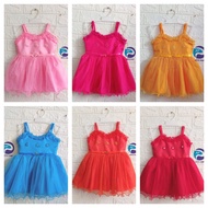 PAKAIAN ANAK / DRESS ANAK/ BAJU PESTA ANAK umur 2-9 bulan / BAJU ANAK / Rok Tutu bayi 0-12 Bulan Kualitas Import