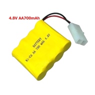 700mAh NICD Battery for Rc Toys Cars Tanks Robots Boats Guns Parts 4*AA 4.8V Volt  Ni-CD Bateries Ta
