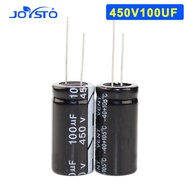 Aluminum Electrolytic Capacitor 450V / 100 UF 450V/100UF Electrolytic Capacitor Size 18*35 mm plug-i