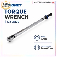 SIGNET 73012 1/2 Drive Torque Wrench 80-400Nm Adjustable Hand Tool