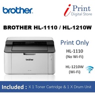 BROTHER HL-1110 / HL 1210W LASER PRINTER BLACK [ PRINT ONLY ]