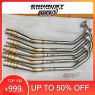 Exhaust mainfold pipe LC135 V1-V8 exhaust header Muffler LC135 V1-V8