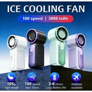 COOLGO FAN USB Handheld Mini Fan | Kipas Mini Portable | LED Display-Long Battery fan 3000mAh 手持风扇