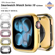 Soft TPU Case Without Film for Apple Watch Iwatch Series 11 10 46mm 42mm Screen Protector Cover Bump