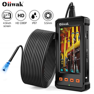 Oiiwak 8.5มม.1080P HD Endoscope 2MP 3x ซูม IP68กันน้ำ7ปรับไฟ LED Multi-Function กล้อง Endoscope Snak