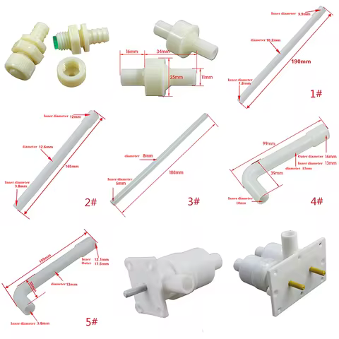 Water dispenser interface hose Water dispenser plug Water dispenser one-way valve Water plug mechani