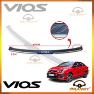 ALL NEW Toyota Vios 2019 to 2025 OEM Rear Stepsill Black Chrome / All Black Bumper Guard Step Sill