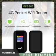 [cozyroomss.sg] 4G WiFi Router 150Mbps Pocket WiFi Router 2100mAh MiFi Modem with Sim Card Slot