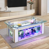 Wholesale aquarium fish tank for living room curling edge ultra clear