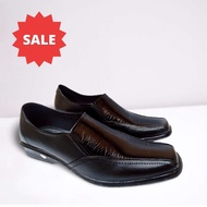 Sepatu pantofel pria kulit sapi asli murah ringan formal kerja kantor Karet Shoes haruta  loafers  m