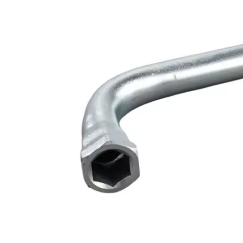 17mm Wheel Wrench Socket For Skoda SEAT Car Tire Lug Nut Removal Tool Metal Silver OEM 4D0012219A Fa