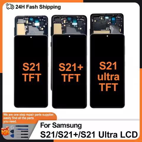 TFT For Samsung Galaxy S21 LCD SM-G9910 Display S21+ Touch Screen Digitizer For Galaxy S21 Plus LCD 
