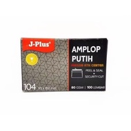 ENVELOPE 104 J-PLUS GLUE ENVELOPE 104 95x152mm J-PLUS ADHESIVE
