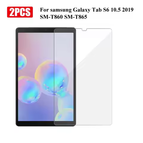 2PCS Tempered Glass For Samsung Galaxy Tab S6 10.5 Protective Film 9H Tablet Screen Protector For Sa