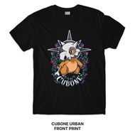CUBONE POKÉMON URBAN Series T-Shirt (Singapore 3-4 Days Delivery) Front / Back Print Crafter Tee Ani
