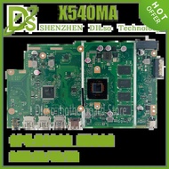 Papan Utama Notebook KEFU X540MA W/N4000 N5000 RAM-2GB/4GB/8GB Untuk Papan Utama Laptop ASUS X543MA 