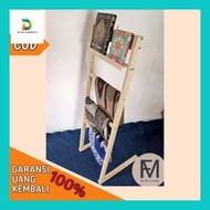 Diyah_ Ladder Hanger Kayu, Rak Gantungan Sajadah/Mukena/Al-Quran/Handuk/Sarung/Kerudung/Baju/Hiasan 