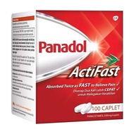 Panadol actifast 100's