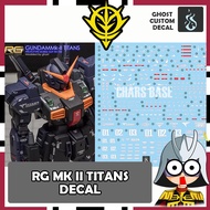 COPY GHOST DECAL RG MK II TITAN DECAL