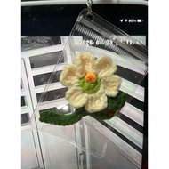 <D’crochet corner> flower keychain crochet crochet keychain