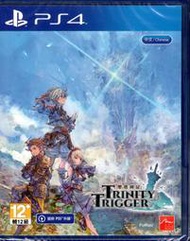 二手商品 PS4遊戲 聖塔神記 三重觸發 TRINITY TRIGGER 中文版【板橋魔力】