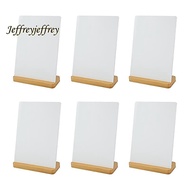 6 Pack Sublimation Photo Frames Blanks 5 X 7 Inch Heat Transfer Metal Picture Frames with Wood Base 