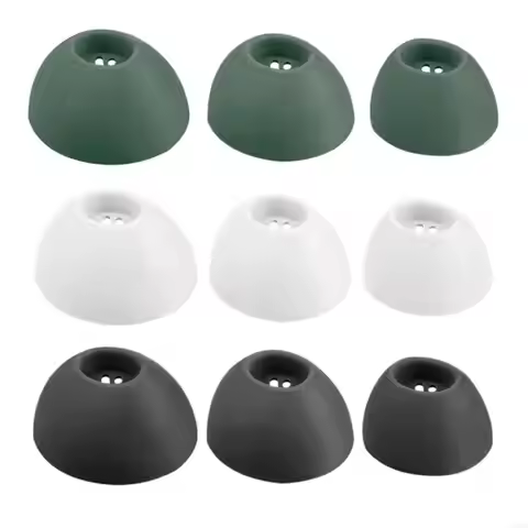 Silicone Ear Tips Earplugs for OnePlus Buds Pro2 Headphones Comfortable Replacement Buds Small, Larg