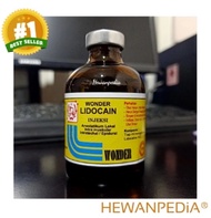 LIDOCAIN 50 ml WONDER LIDOKAIN HEWAN SAPI KAMBING DOMBA KUDA ANJING KUCING