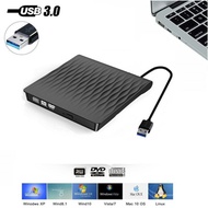 BEESCLOVER USB3.0 DVD RW CD Writer Slim Optical Drive Burner Reader Player Tray Type Portable For PC