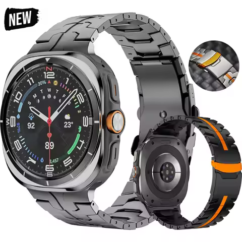 Metal Band For Galaxy Watch Ultra 2/1 47mm Bracelet No Gaps Strap For Samsung Galaxy Watch Ultra 2 W
