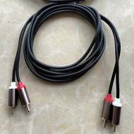 Dây AV hoa sen 4 đầu ( 2RCA-2 RCA) dài 2M giá rẻ