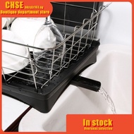Kitchen Dish Rack Plates Bowl Drying Organizer Holder Drainer Stainless Steel Size: 42*28*15.5cm This dish drainer is perfect for draining your dishes, glasses and utensils.
