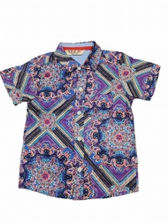 Kemeja Batik kanak kanak lelaki size [1-6tahun] best quality comfortable to wear