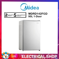 Midea 95L 1 Door Refrigerator MDRD142FGD Single Door Fridge Non-Inverter Peti Sejuk