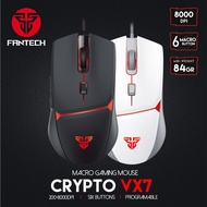 hot style Fantech VX7 Crypto 8000 DPI Macro Pro Lightweight Gaming Mouse