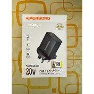 Riversong Safe Kun D3 Fast Charge Dual-Port (20W)