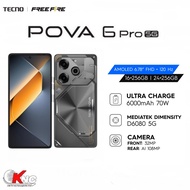 Tecno Pova 6 Pro 5G (8+8/256GB/12+12/256GB) | 6000mAh 70W | หน้าจอ 120HZ AMOLED | 108MP | รับประกัน 13 เดือน เครื่องศูนย์ไทย มีสินค้าพร้อมส่ง