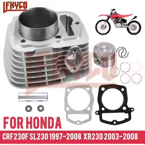 Motorcycle 65.5 mm Engine Parts Cylinder 250CC Piston Kit Motor For Zongshen CB250 Honda CRF 230F SL