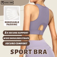 HANAONE Sports Bra Sport Bra Remaja Sport Wear Woman Yoga Top 運動背心女 Sport Bra Anti Gegar Sport Bra R