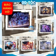 LOL League of Legends Game glass photo frame (2) size A4 A5 13x18 by 2D Tribe Shop